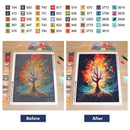 Your Name Diamond Painting Before VS After