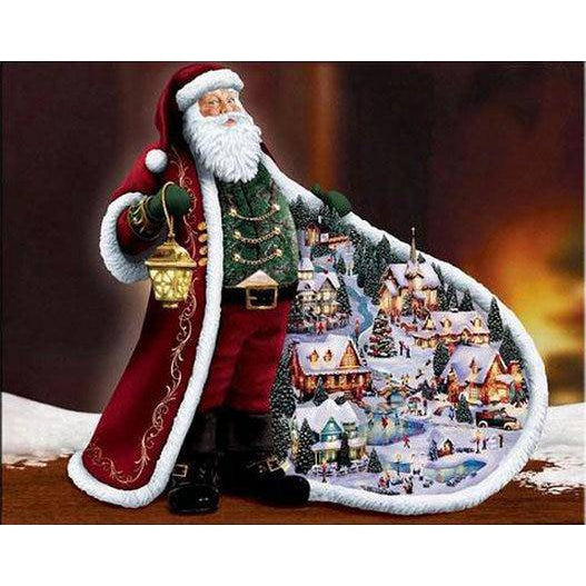YSCOLOR Diamond Painting Kit Pittura Diamante 5D Shih Tzu Cane Fai Da Te Arte Rotonda Su Tela Artigianato Decorazione Della Parete Di Casa Natale 30x40cm