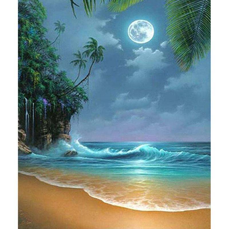 Kit Diamond Painting Fondale Marino 40x50cm - Pittura Con Diamanti Per Adulti, Rilassante E Creativa!