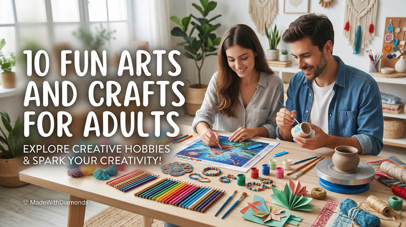10 Fun Arts and Crafts for Adults