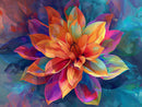Eternal Bloom – Color Burst Diamond Painting Kit
