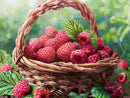 Morning Raspberry Harvest - Diamond Painting Kit