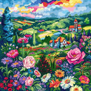 Vibrant Countryside Garden