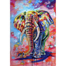 A Colorful Elephant Diamond Painting Diamond Art Kit