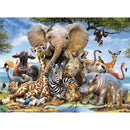 Animals of the Savanna Diamond Painting Diamond Art Kit