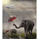 Baby Elephant And Mother Diamond Painting Diamond Art Kit