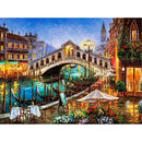 Beautiful Bridge Over The Canal Diamond Painting Diamond Art Kit