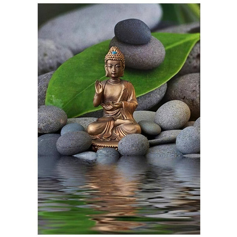 Buddha And Water Diamond Painting Diamond Art Kit