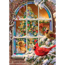 Cardinal Bird Christmas Diamond Painting Diamond Art Kit