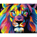 Colored Lion Diamond Painting Diamond Art Kit
