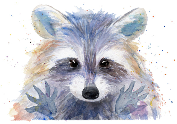 Colorful Raccoon Diamond Painting Diamond Art Kit