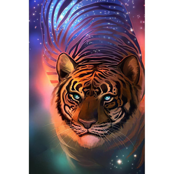 Colorful Tiger Diamond Painting Diamond Art Kit