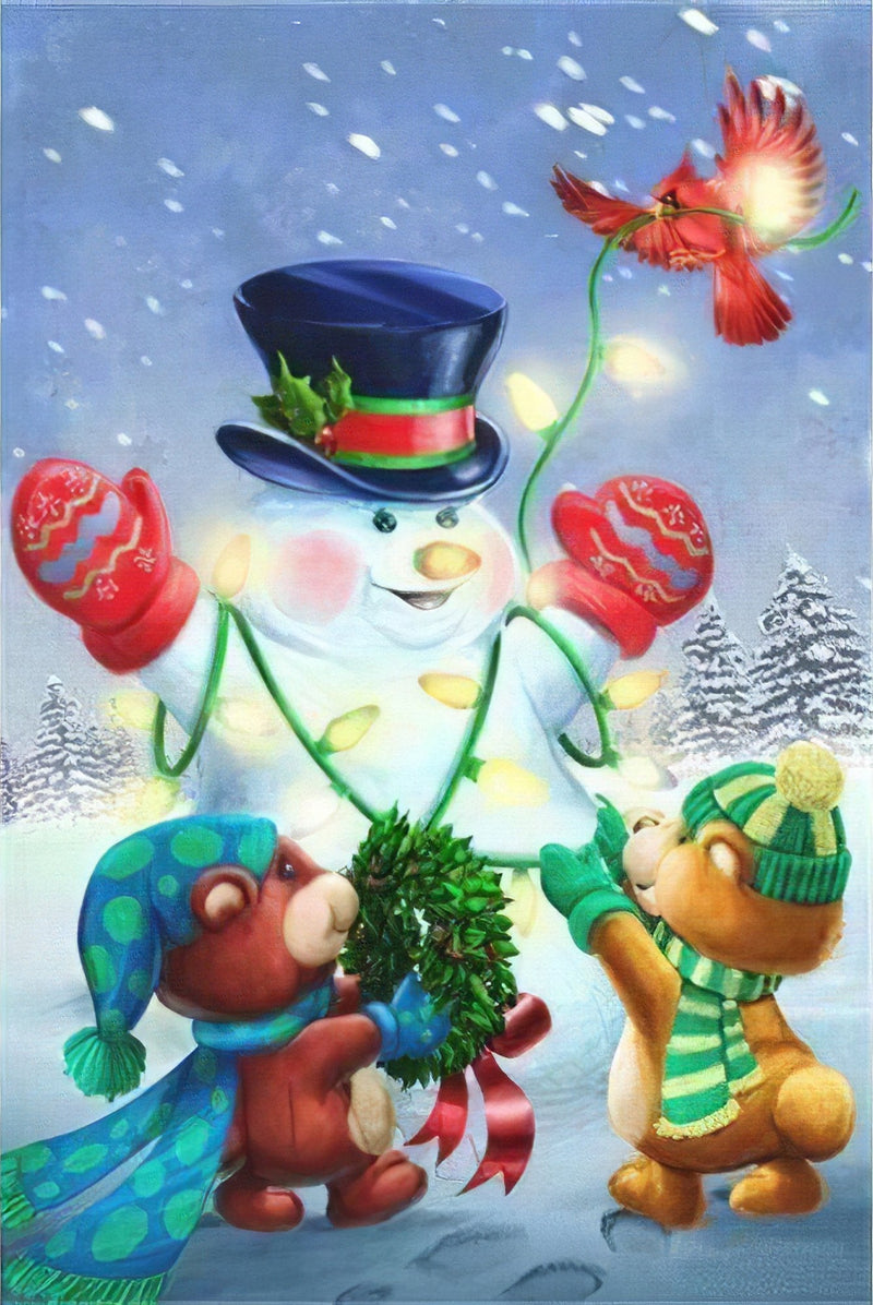 Dear Snowman Diamond Painting Diamond Art Kit