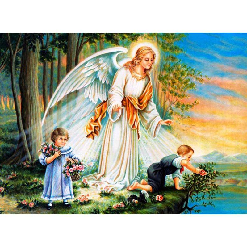 Guardian Angel Diamond Painting Diamond Art Kit