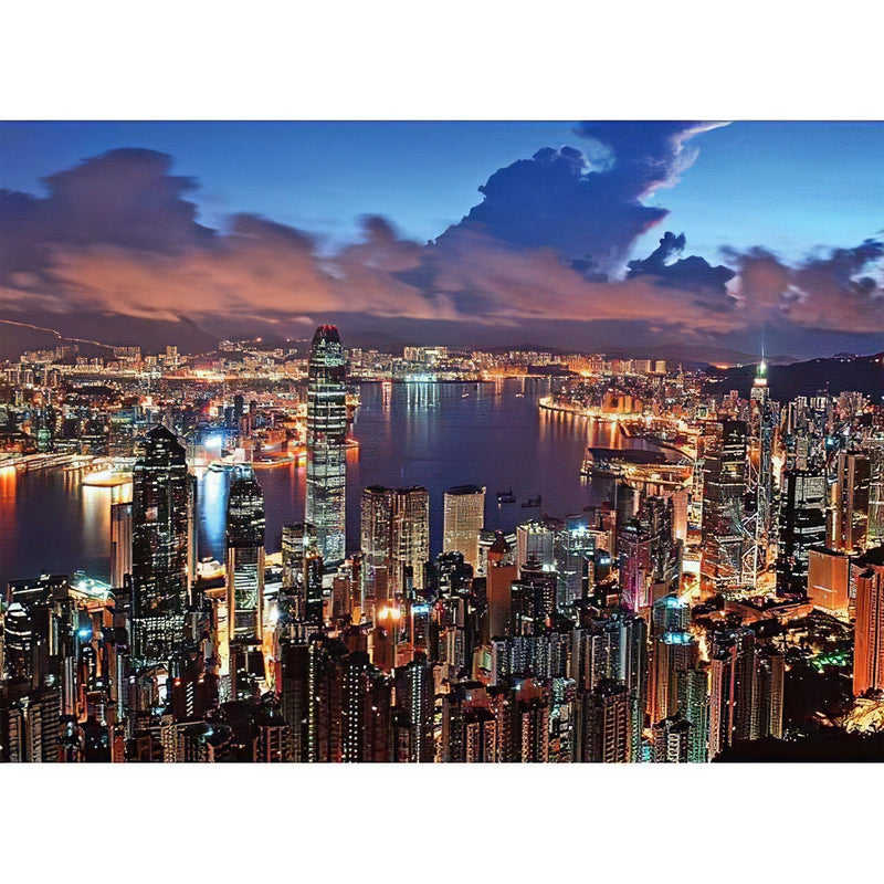 Hong Kong At Night Diamond Painting Diamond Art Kit