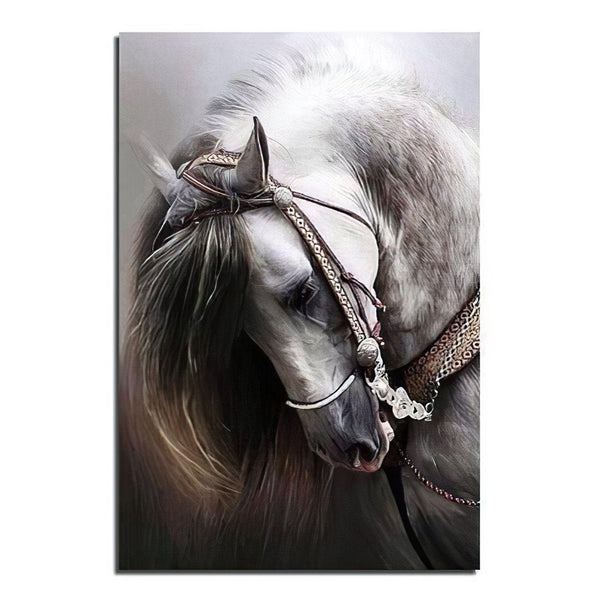 Horse With Badge Diamond Painting Diamond Art Kit