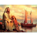 Jesus And Ship Diamond Painting Diamond Art Kit