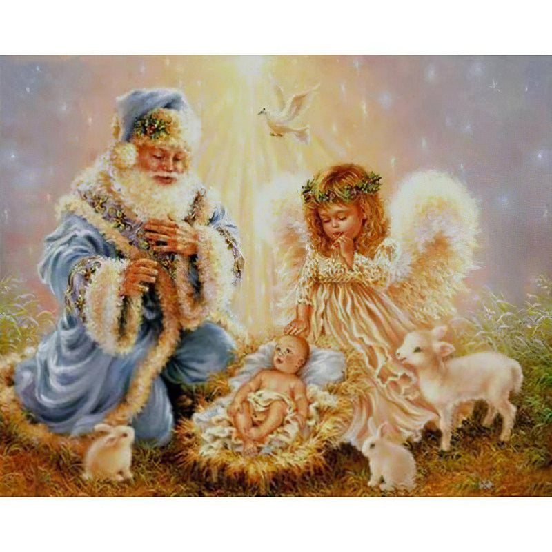 Little Sister Of Lady Angel Diamond Painting Diamond Art Kit