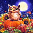 Midnight Owl Diamond Painting Diamond Art Kit