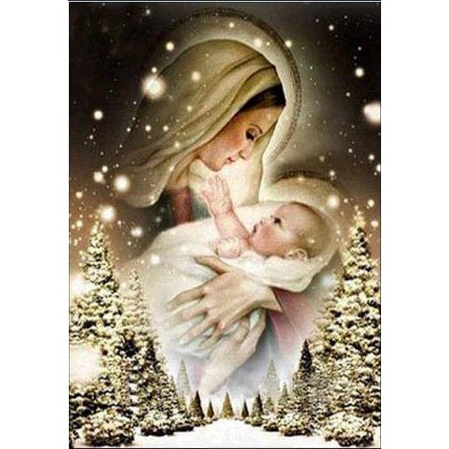 Mother Mary Diamond Painting Diamond Art Kit