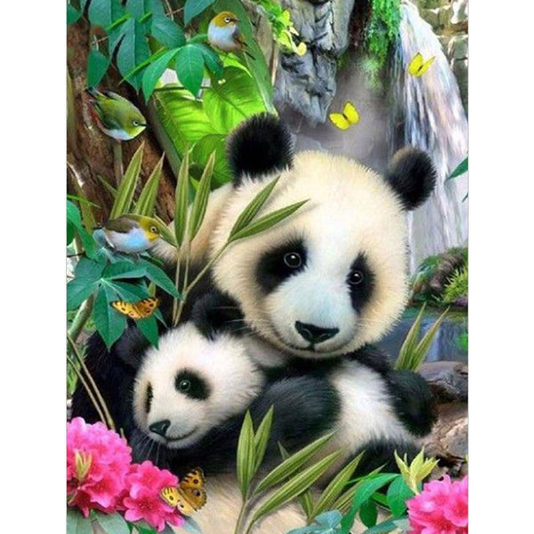 Panda Family Diamond Painting Diamond Art Kit