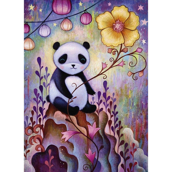 Panda Flower Diamond Painting Diamond Art Kit
