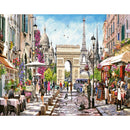 Paris City Eiffel Tower Street Diamond Painting Diamond Art Kit