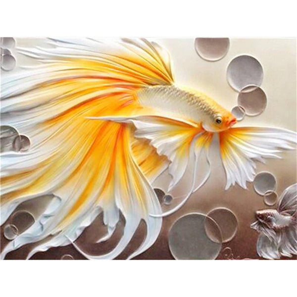Siamese Fighting Fish Diamond Painting Diamond Art Kit