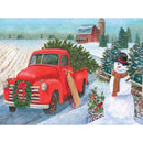 Snowman's Farm Diamond Painting Diamond Art Kit