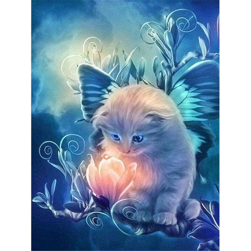 Spiritual Cat Diamond Painting Diamond Art Kit