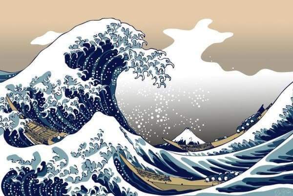 The Great Wave off Kanagawa Diamond Painting Diamond Art Kit