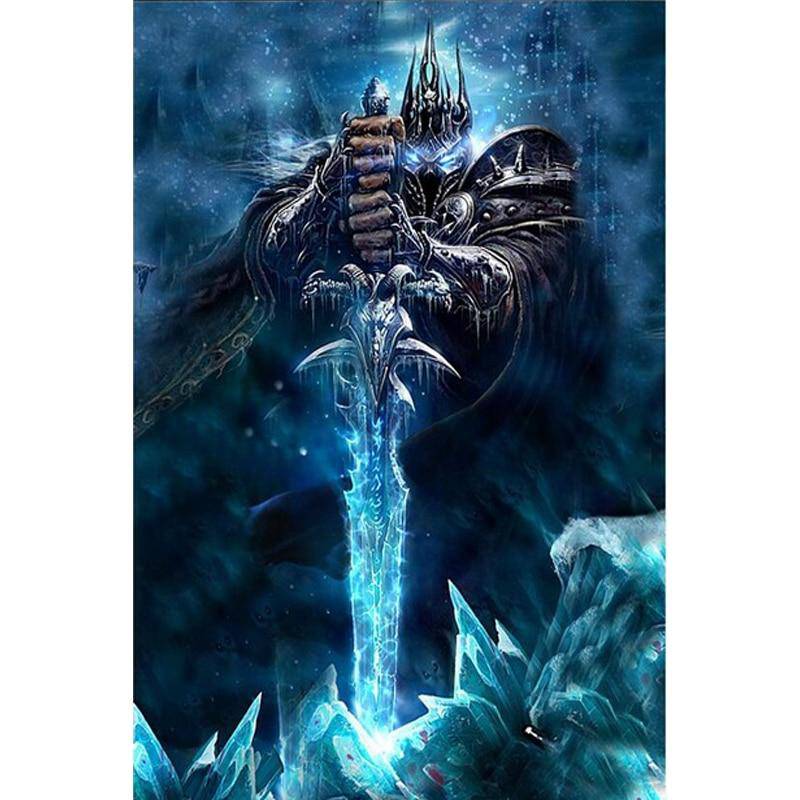 The Lich King from World of Warcraft Diamond Painting Diamond Art Kit