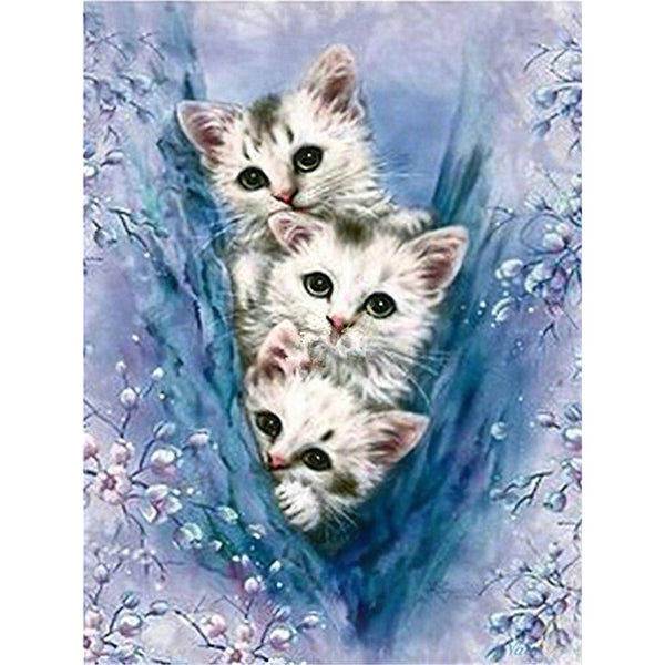 Three Cats Diamond Painting Diamond Art Kit
