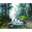 Waterfall Forest Diamond Painting Diamond Art Kit