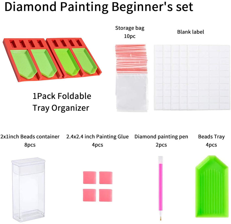 Diamond Painting Tools & Accessories Set, Diamond Painting